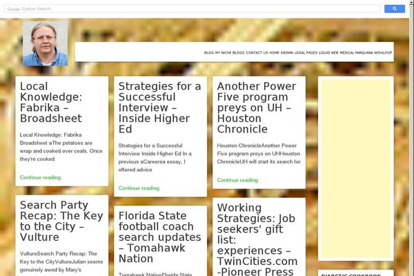Storied theme site design template sample