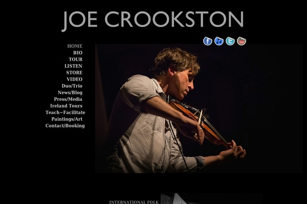 joecrookston.com site used Crookstonv4a