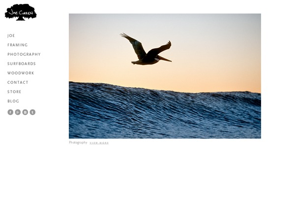 Portfolio theme site design template sample