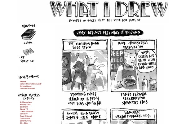 ComicPress theme site design template sample
