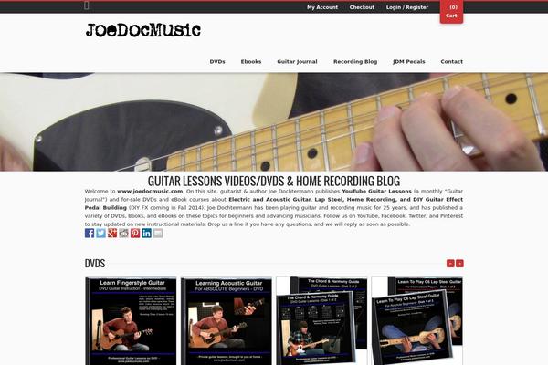 Musica theme site design template sample