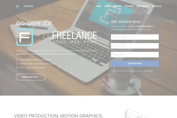 joefreelance.com site used Codepoint