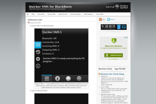 iNove theme site design template sample