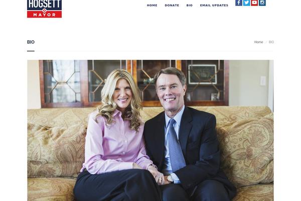 joehogsett.com site used Hogsett-custom