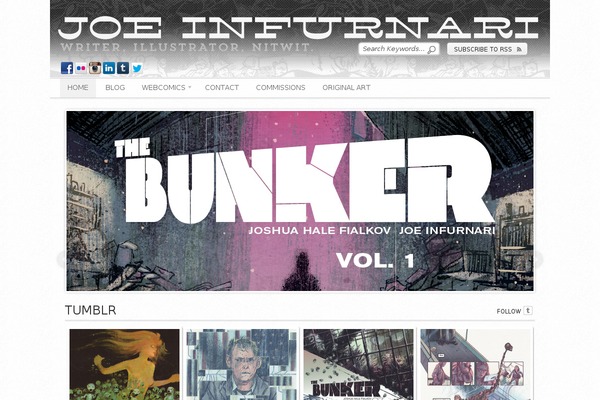 Site using Alpine PhotoTile for Pinterest plugin