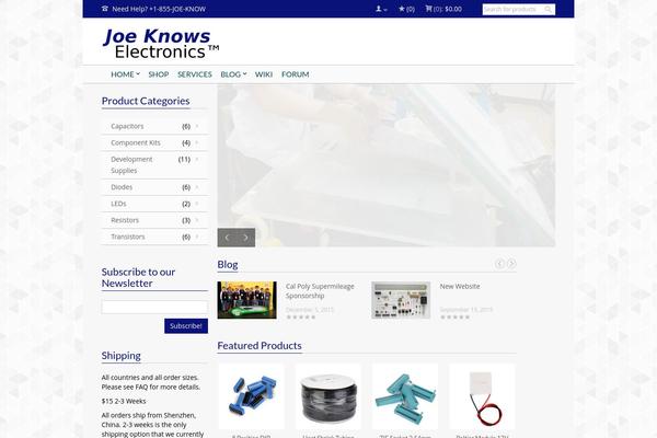 GoodStore theme site design template sample