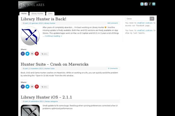 Mantra theme site design template sample