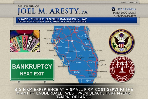 joelaresty.com site used Firstpageattorney