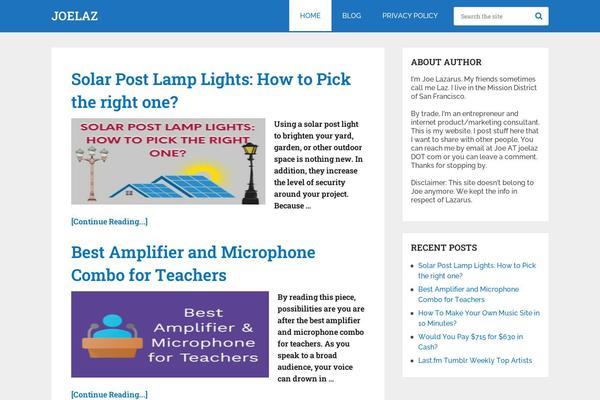 Site using I2-pro-cons plugin