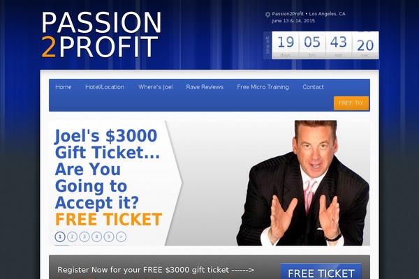 Site using Thrive-ovation plugin