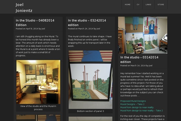 Site using FancyBox plugin