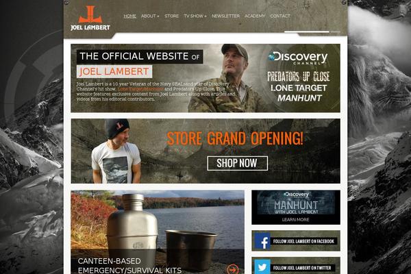 Flexible theme site design template sample