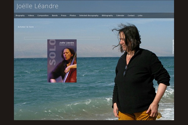 joelle-leandre.com site used Dark-smoke