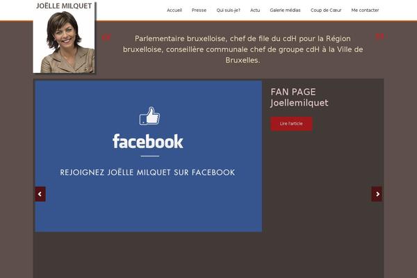 Political Press theme site design template sample