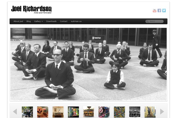 PageLines theme site design template sample