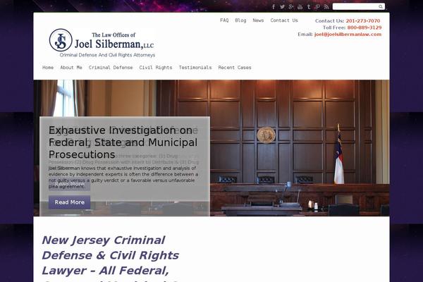 iCompany theme site design template sample