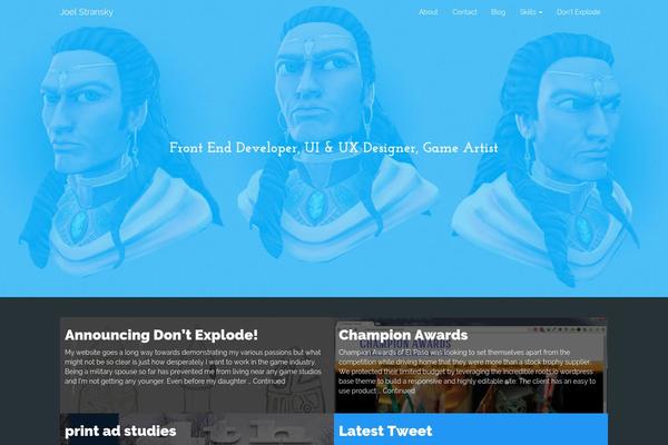 Hibiscus theme site design template sample