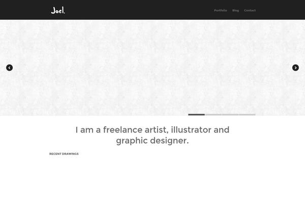 Mindful theme site design template sample