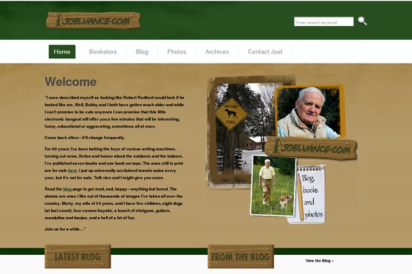 Cushy theme site design template sample