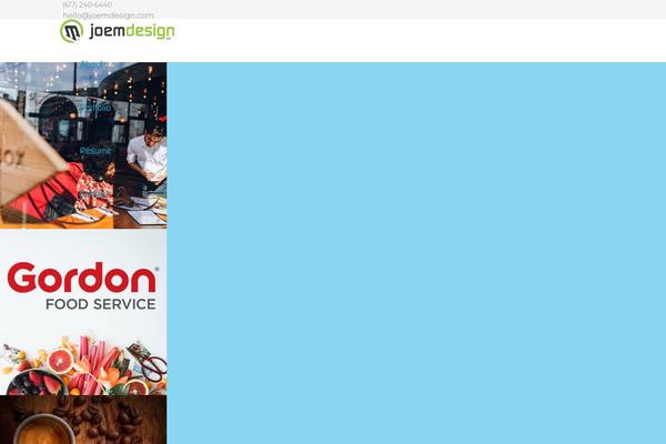 Impreza Child theme site design template sample