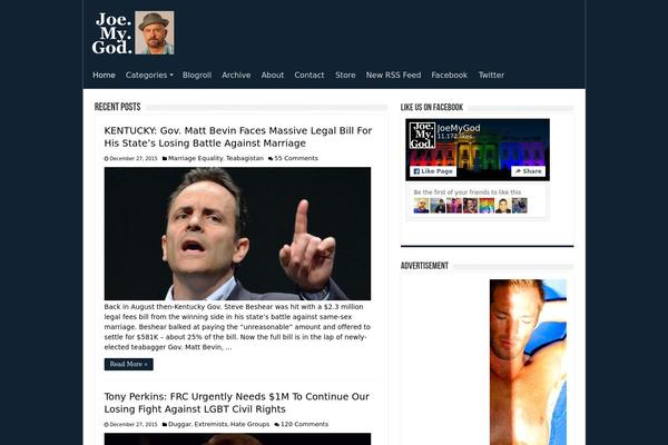 Sahifa theme theme site design template sample
