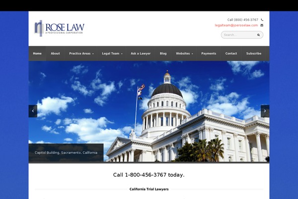 Site using Salient-core plugin