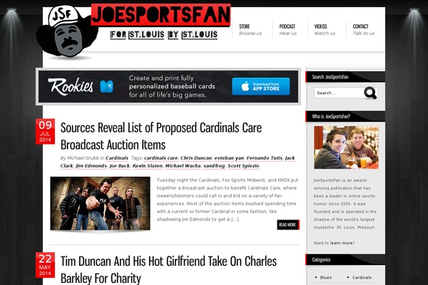 Crux theme site design template sample
