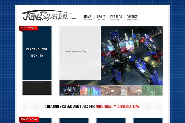 Notorious theme site design template sample