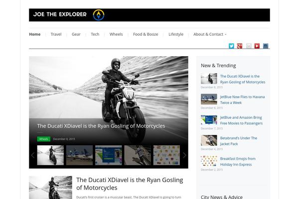 Prologue theme site design template sample