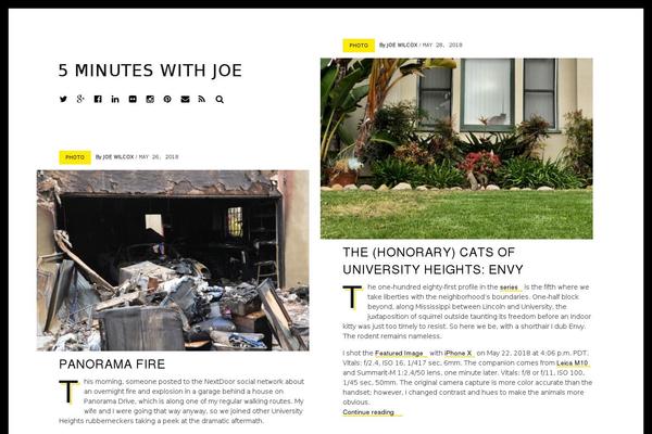 Ippo theme site design template sample