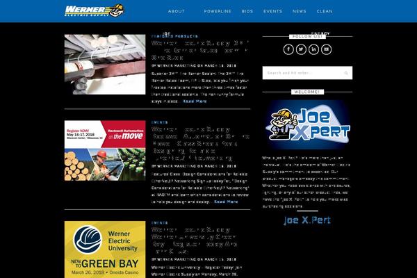 Cassia theme site design template sample