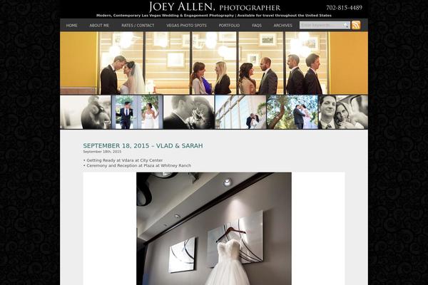 joeyallenphoto.com site used Photofeature