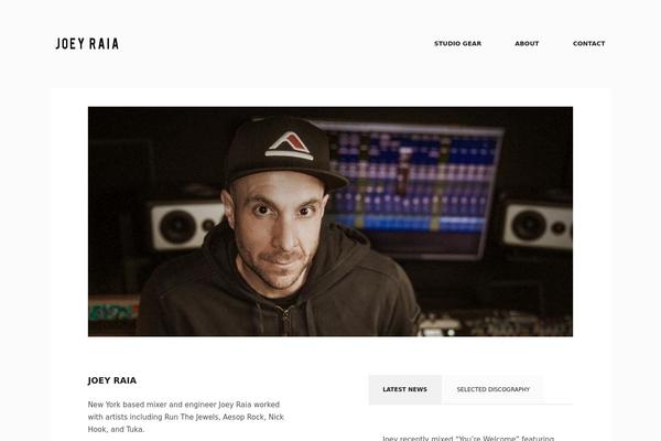 KON/CEPT theme site design template sample