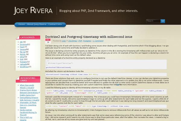 Site using Code Prettify plugin