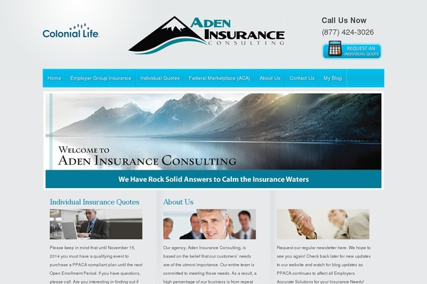 Minimal theme site design template sample