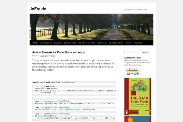 Site using Adblock-blocker plugin