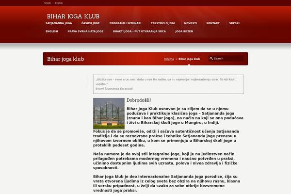 Karma theme site design template sample