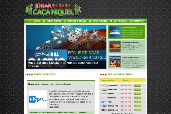 Site using Collapsible Widget Area plugin