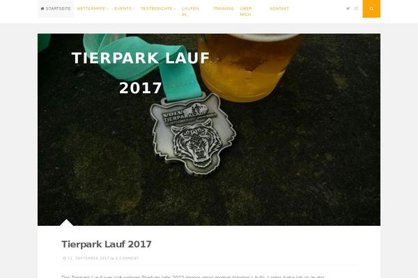Nucleare theme site design template sample