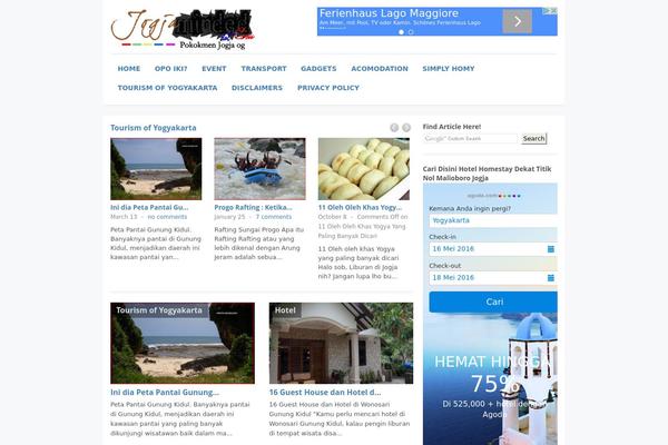Max Magazine theme site design template sample