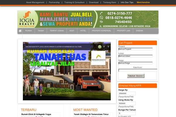 Site using Essential-real-estate plugin
