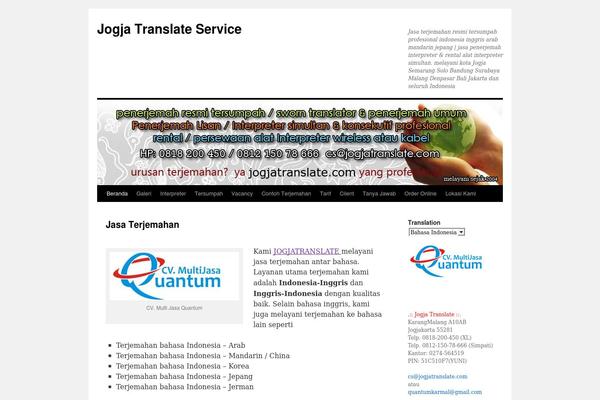 Site using Running Line plugin