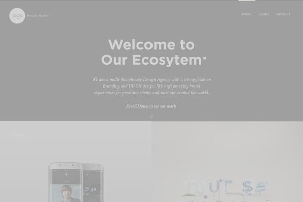 Lobo theme site design template sample