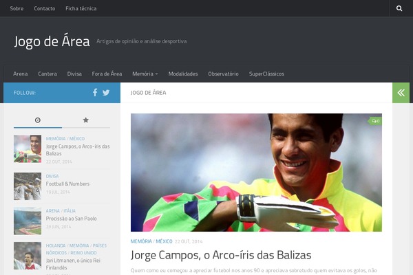 Hueman theme site design template sample