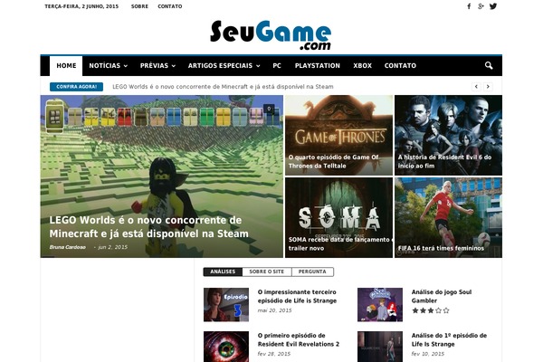 NewsMag theme site design template sample