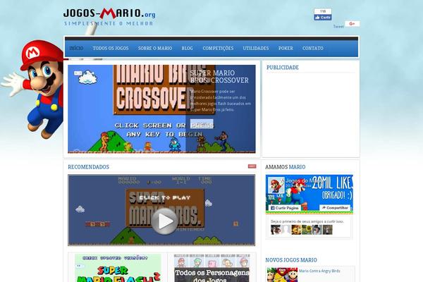 Revista theme site design template sample