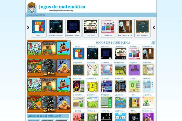 FunGames theme site design template sample