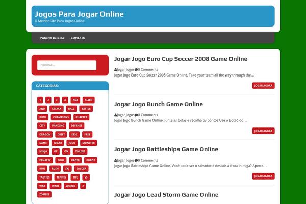 MH Joystick lite theme site design template sample