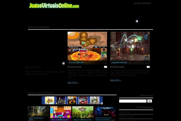 Equilibrium theme site design template sample