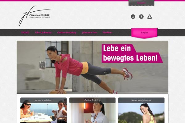 Bones theme site design template sample